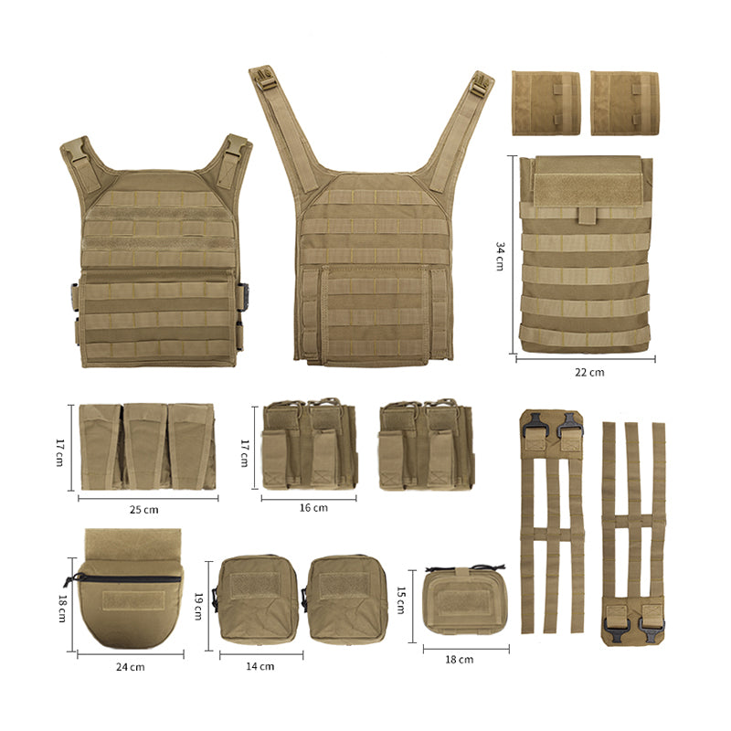 VT-8439 Yakeda Tactical Gear Plate Carrier Vest