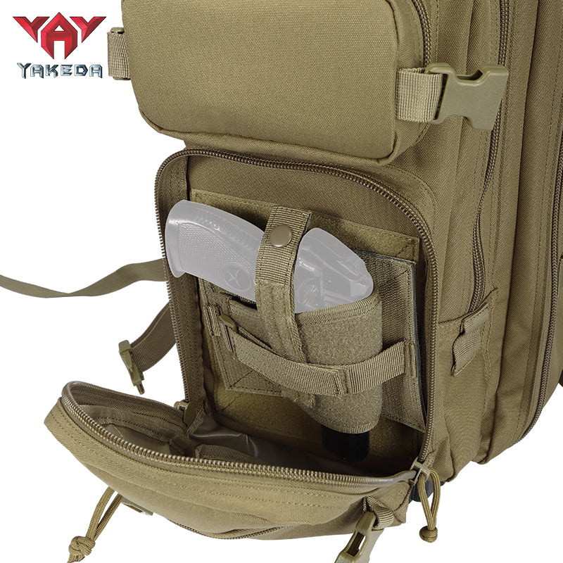 BK-2541 Yakeda Tactical Backpack for Outdoor Camping Rucksack