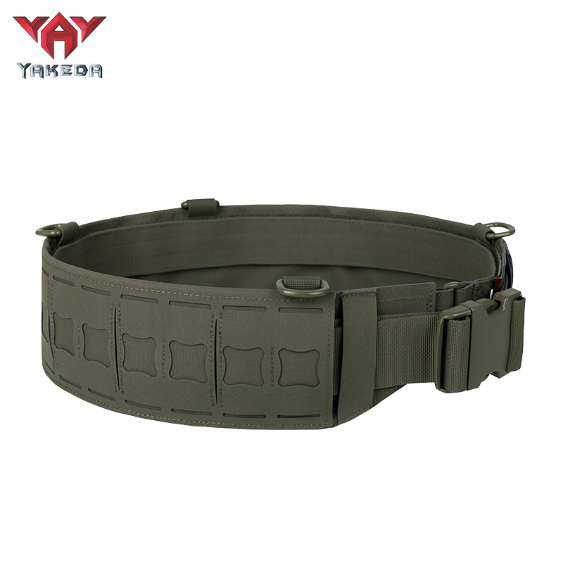 YKD-0115 Yakeda Tactical Vest 500D Nylon No Additional Features Black Belt