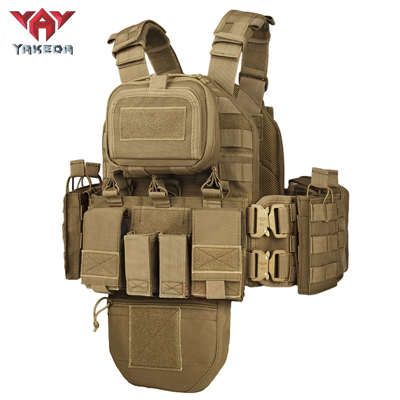 VT-8426 Yakeda Tactical Vest Outdoor Hunting Sports Vest with Camouflage