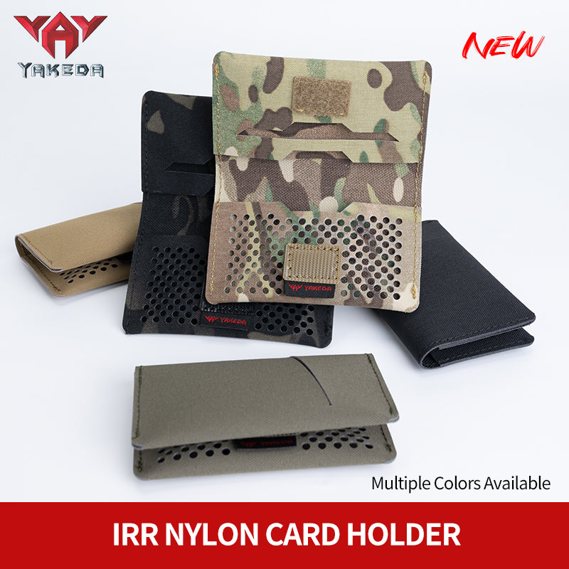 TL-2039 Infrared-Blocking Nylon ID Holder, Matte Card Holder, Coin Pouch