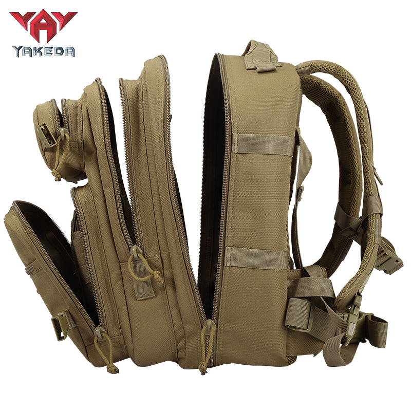 BK-2541 Yakeda Tactical Backpack for Outdoor Camping Rucksack