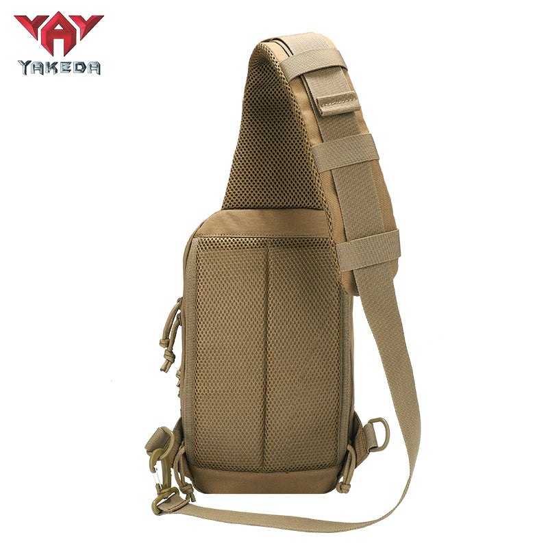TL-1073 600D polyester with PVC coating Sling bag ,PP webbing Chest Bag
