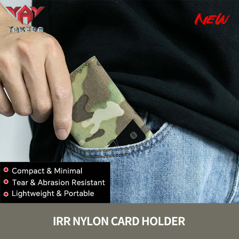 TL-2039 Infrared-Blocking Nylon ID Holder, Matte Card Holder, Coin Pouch