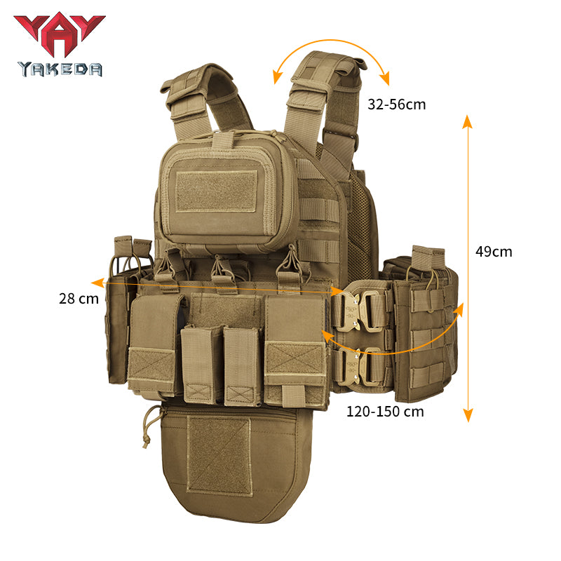 VT-8426 Yakeda Tactical Vest Outdoor Hunting Sports Vest with Camouflage