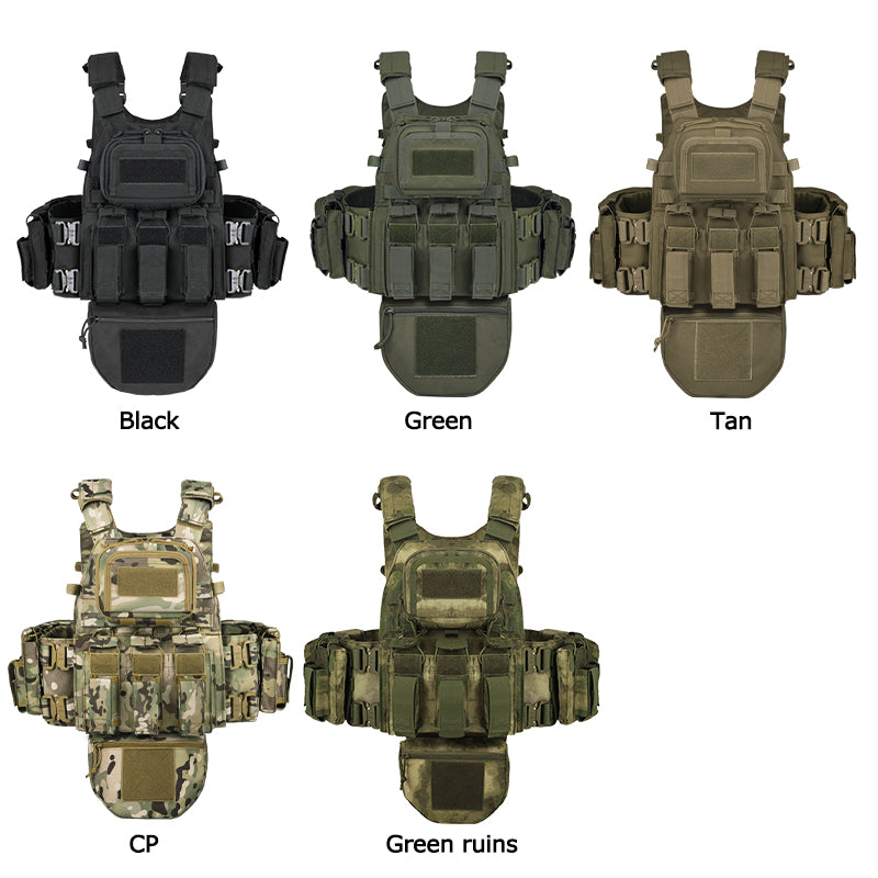 VT-8280-1 Tactical Vest Complete Set Contains Small Package