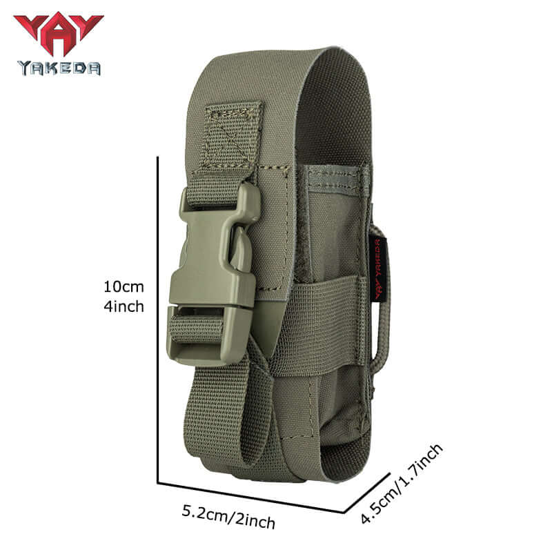 TL-1763-2 Tactical Accessory: Interchangeable MOLLE Flashbang Pouch and Flashlight Pouch