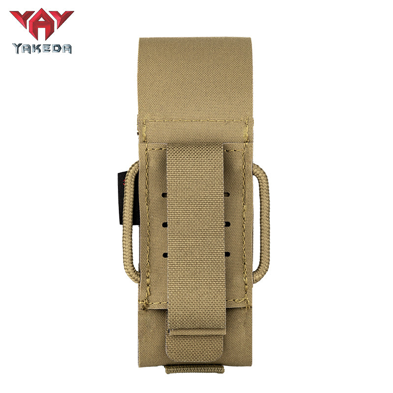 TL-1763-2 Tactical Accessory: Interchangeable MOLLE Flashbang Pouch and Flashlight Pouch