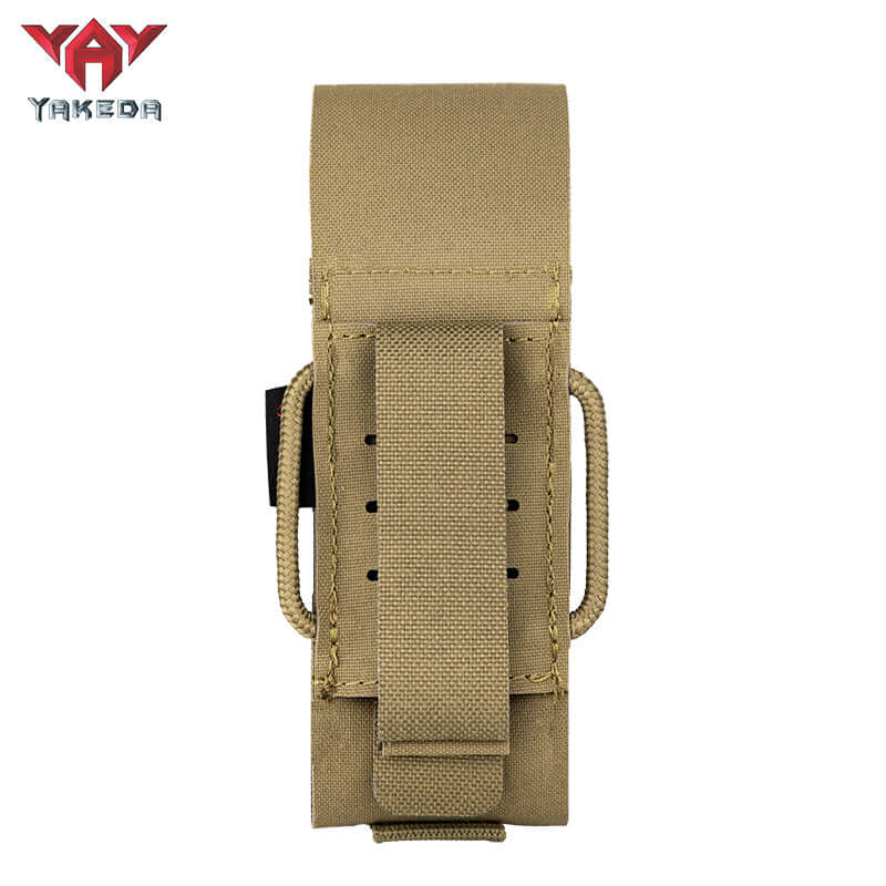 TL-1763-2 Tactical Accessory: Interchangeable MOLLE Flashbang Pouch and Flashlight Pouch