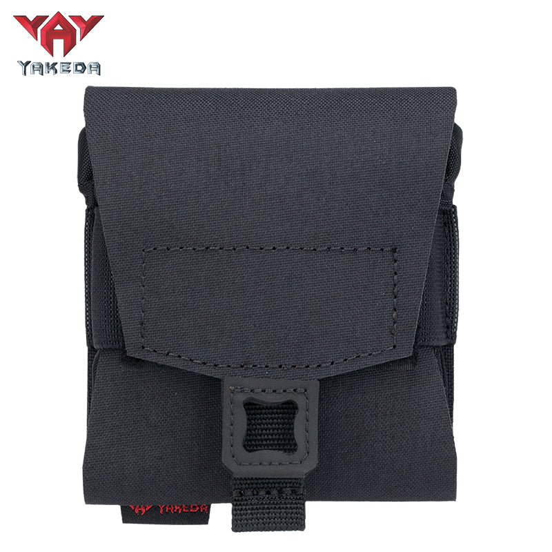 YKD-0125 Molle Tactical Accessory Magazine Pouch, Utility Pouch, Foldable Bin Bag