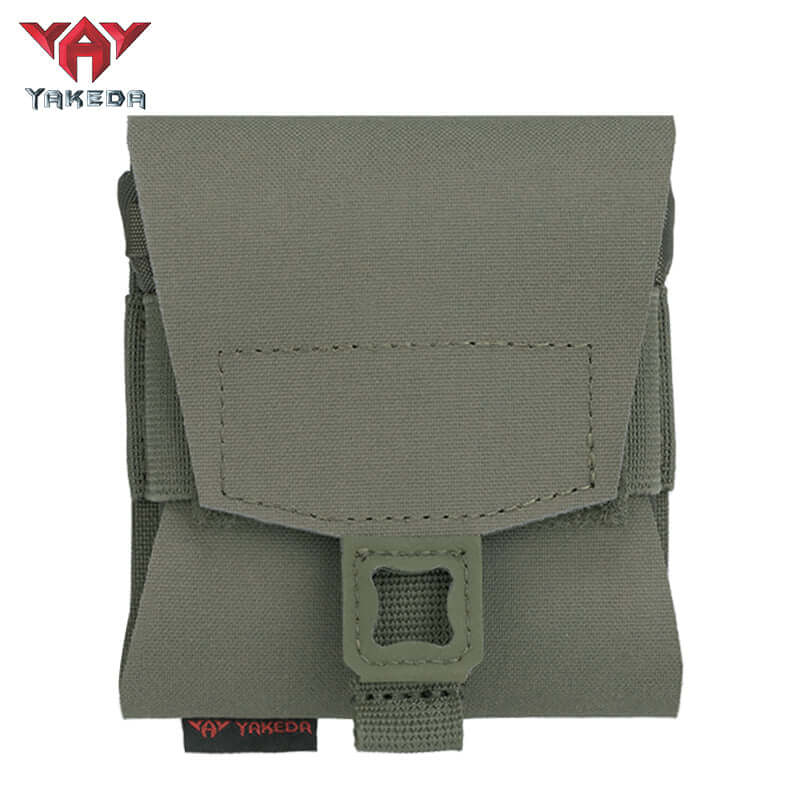 YKD-0125 Molle Tactical Accessory Magazine Pouch, Utility Pouch, Foldable Bin Bag