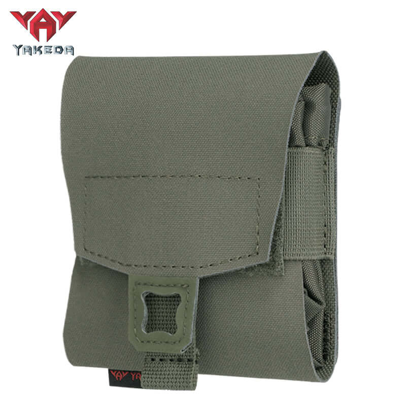 YKD-0125 Molle Tactical Accessory Magazine Pouch, Utility Pouch, Foldable Bin Bag