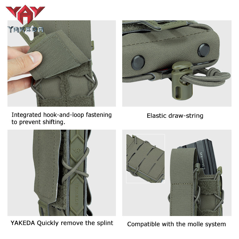 YKD-0142-556-762 Quick-Release Magazine Pouches, Tactical Pouches, Smoke Grenade Pouches, Molle System Tool Kits