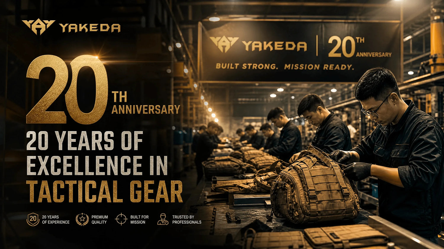 YAKEDA 20th Anniversary: 20 Years of Gears, Built for the Mission