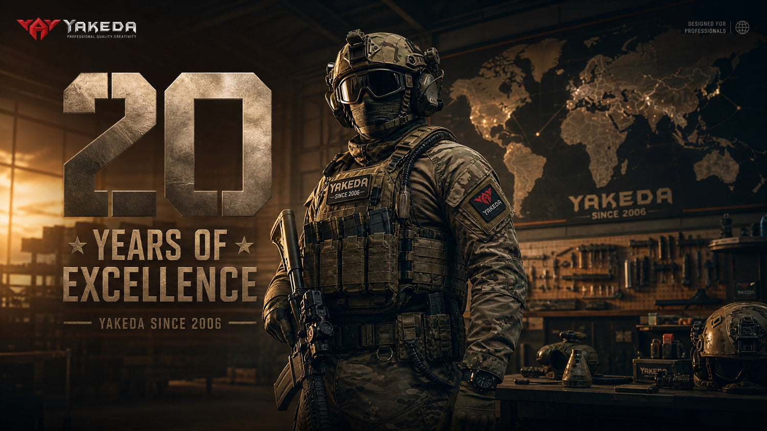 Yakeda 20th Anniversary: Two Decades of Craftsmanship, Forging Excellence in Tactical Gear
