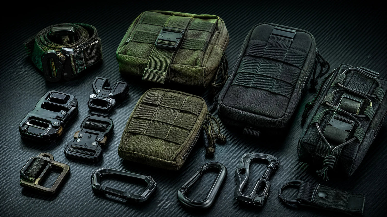Yakeda Tactical Accessories MOLLE Pouches and Buckles Collection