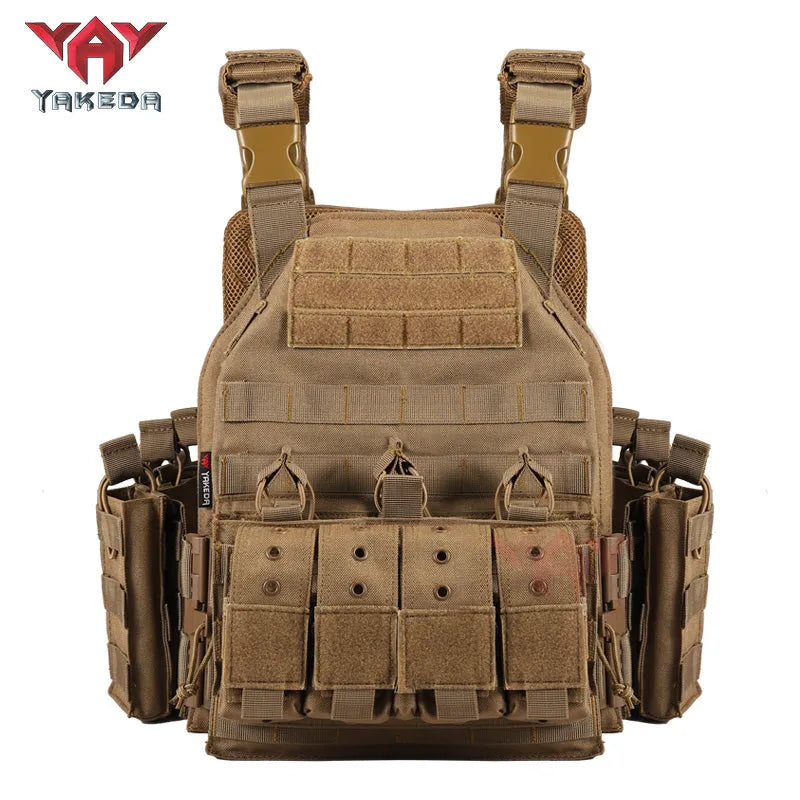 VT-6026-3 Quick Release YAKEDA Swat Jpc Military Molle Army Tactical Bullet Proof Plate Carrier Vest For Hunting - YAKEDA