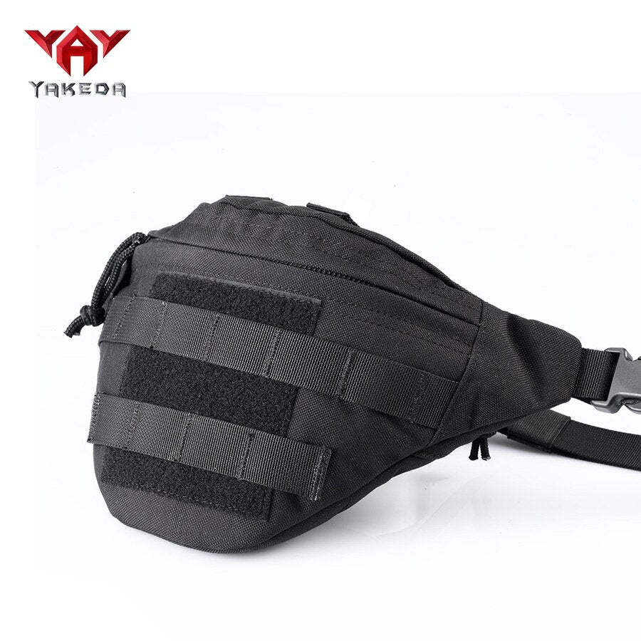 B88018 Outdoor Sport Travel Cmaouflage Pocket Riding Mountaineering Waist Pack for Men and Women - YAKEDA