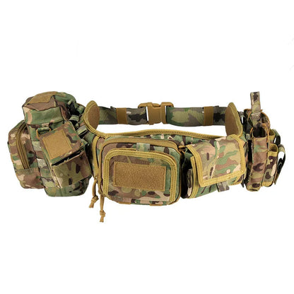 L1810-1 Camouflage Tactical Waistband Outdoor molle Belt Multifunctional Carrying Gear - YAKEDA