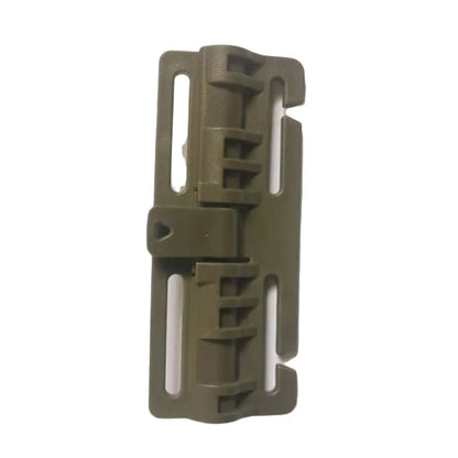 6 Pcs Quick Release Buckle Set Molle Side Strap Backpack Vest Buckle Set Single Point Quick Release Assembly - YAKEDA