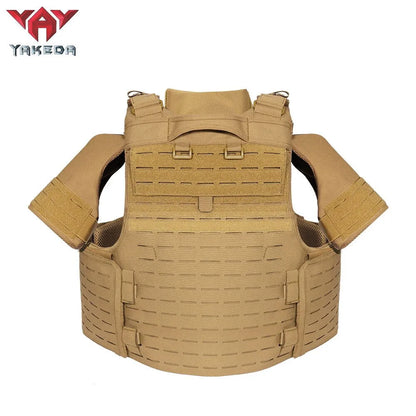 VT-8446 YAKEDA Latest Fashion Full Protection Military Tactical Vest Molle Chaleco Tactico Laser Cut Plate Carrier Bullet Proof Vest - YAKEDA