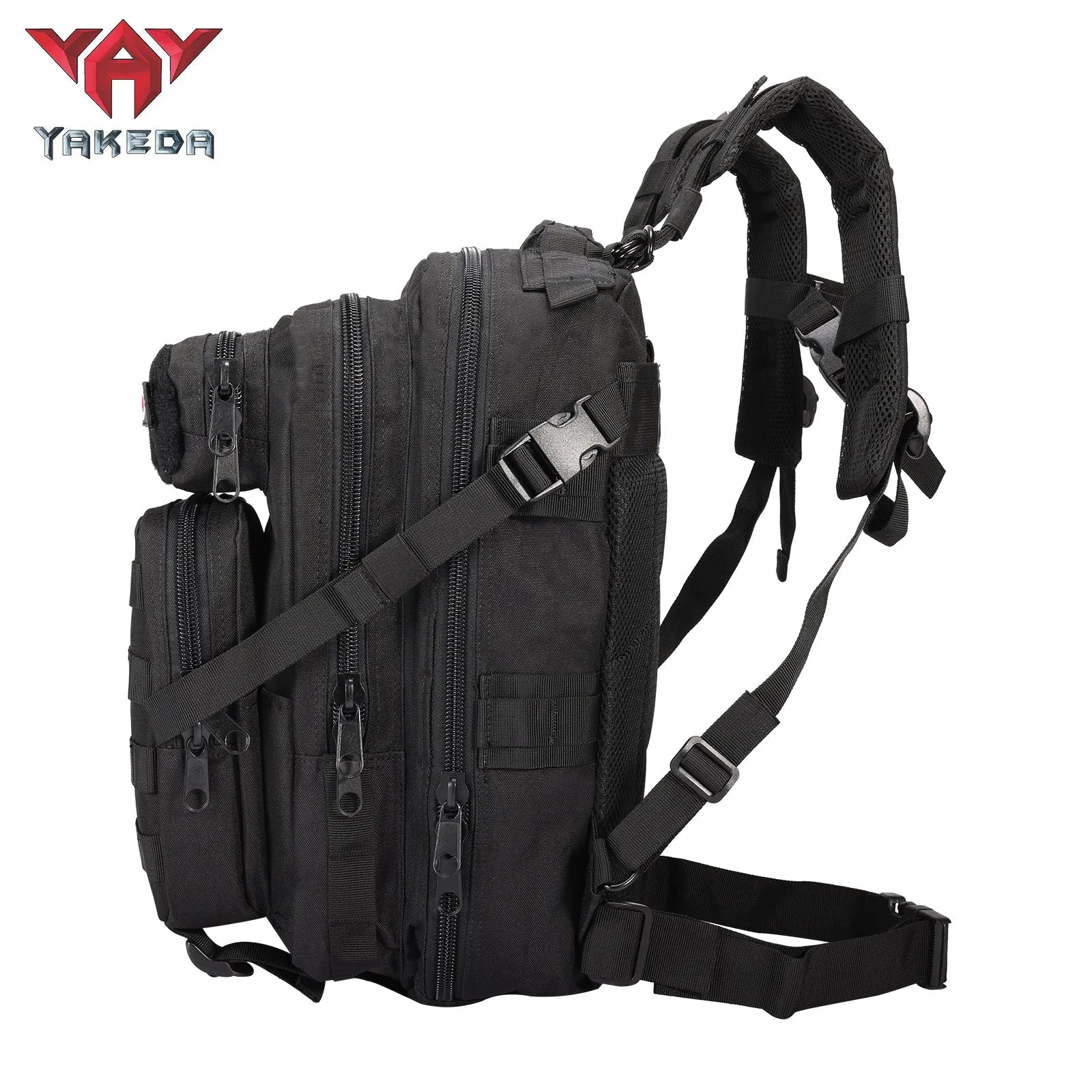 BK-2282 Tactical Backpack Military Backpacks 27L Army Survival Backpacks Small Waterproof Bug out Bag - YAKEDA