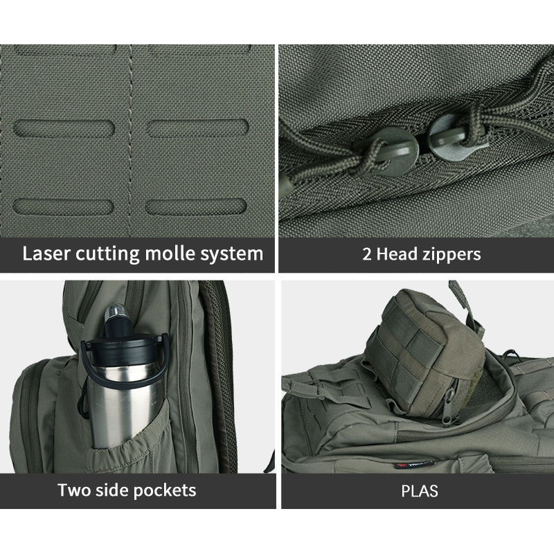 BK-2602 Yakeda Tactical Backpack Outdoor Hiking Rucksack
