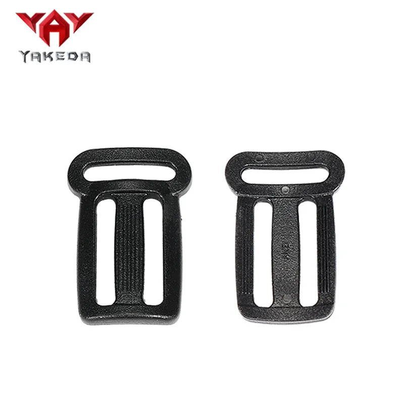 10 Pcs 1 Inch Plastic Non-Slip Single Side Day Buckle Buckle - YAKEDA