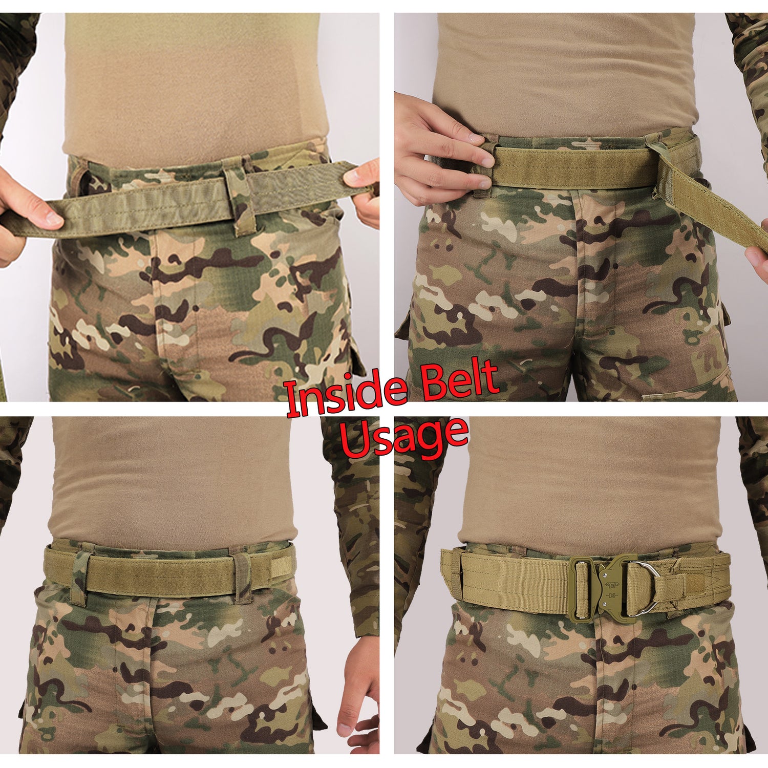 BL-2231 2 In 1 Tactical Belt