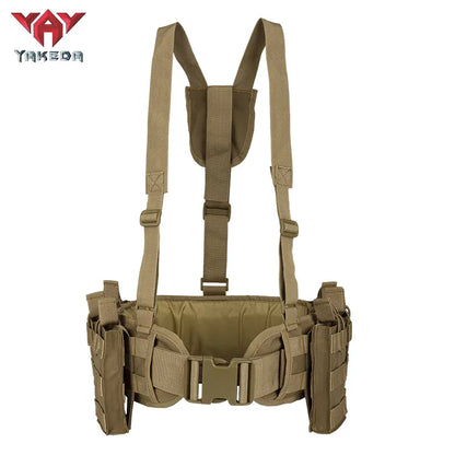 BL-8105 Yakeda belt corset fighting training tactical military outdoor lightweight vest - YAKEDA