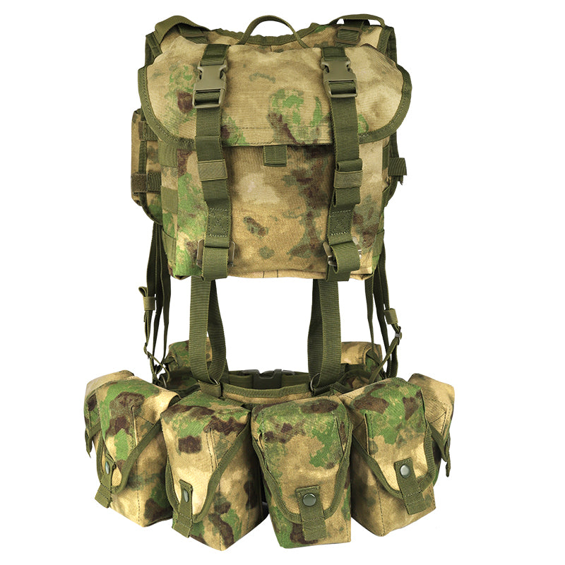 VT-8550 Yakeda Tactical Vest for Range Training and Hunting Camouflage Military Multifunctional Vest with Multiple Pockets and Adjustable Straps