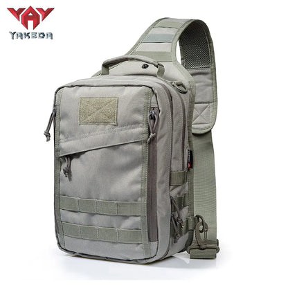 KF-088 Nylon Tactical Sling Bag Cross Body Gun Backpack Design For Handgun Move Quickly - YAKEDA