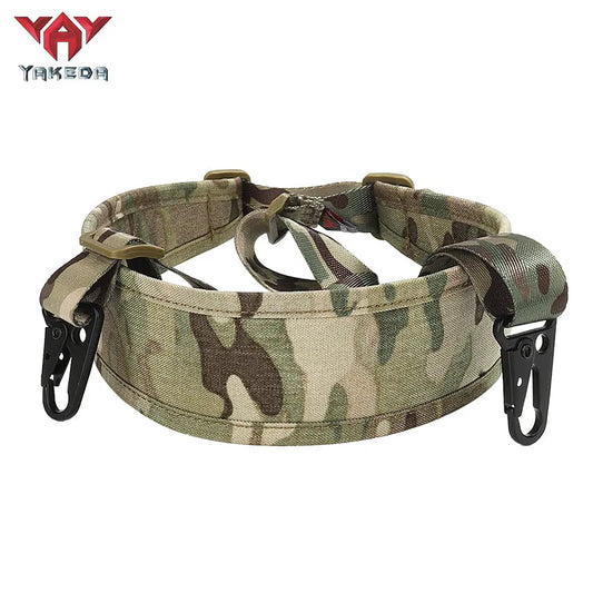 YKD-0203 500D Nylon Tactical Single Straps Nylon Sling Webbbing Sling Bungee Strap Hunting Accessories Tactical Sling - YAKEDA