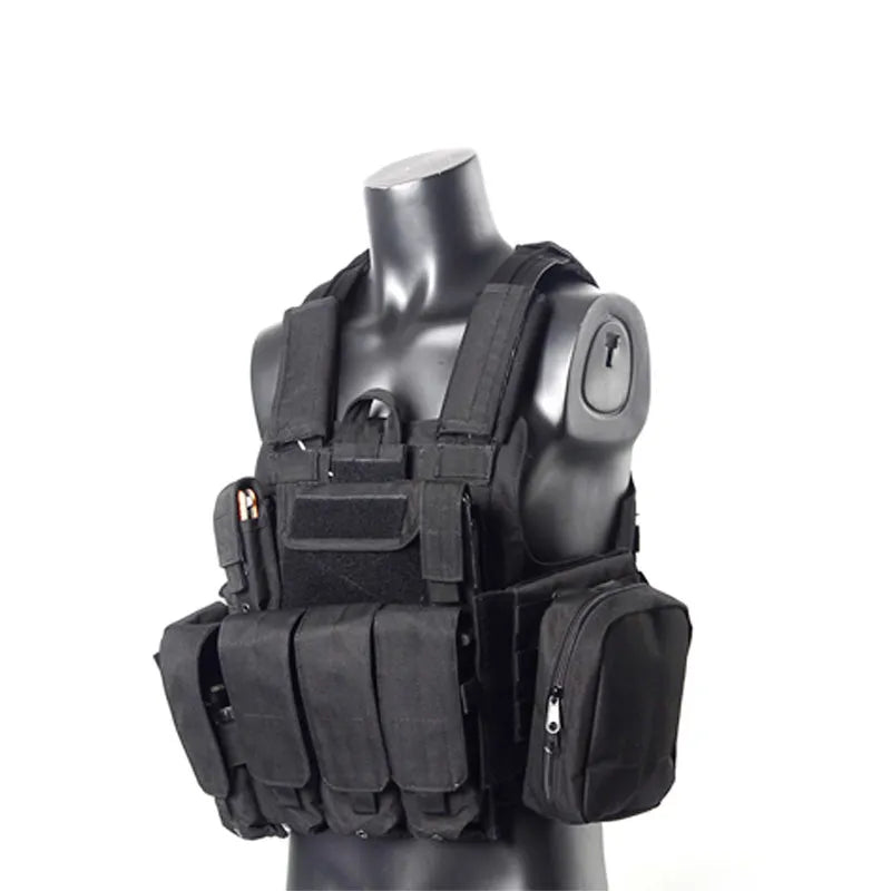 VT-1084 YAKEDA Military Tactical Vest Police Paintball Wargame Wear MOLLE Body Armor Hunting Vest CS - YAKEDA