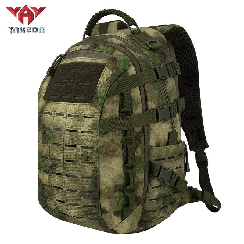 GB-0063 Tactical Backpack Mountaineering Hiking Outdoor Bag Camouflage Shoulder Dragon Egg Bag Student Commuter Computer Shoulder Bag - YAKEDA