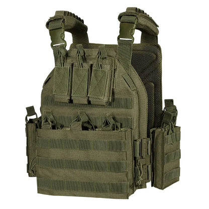 VT-6026-1 Quick Release YAKEDA Plate Carrier Vest In Stock Molle Chaleco Tactico Tactical Vest for Outdoor Shooting - YAKEDA