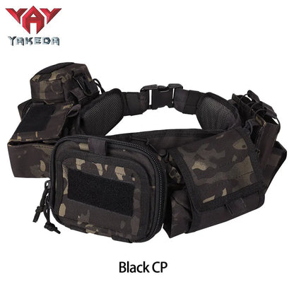 L1810-1 Camouflage Tactical Waistband Outdoor molle Belt Multifunctional Carrying Gear - YAKEDA