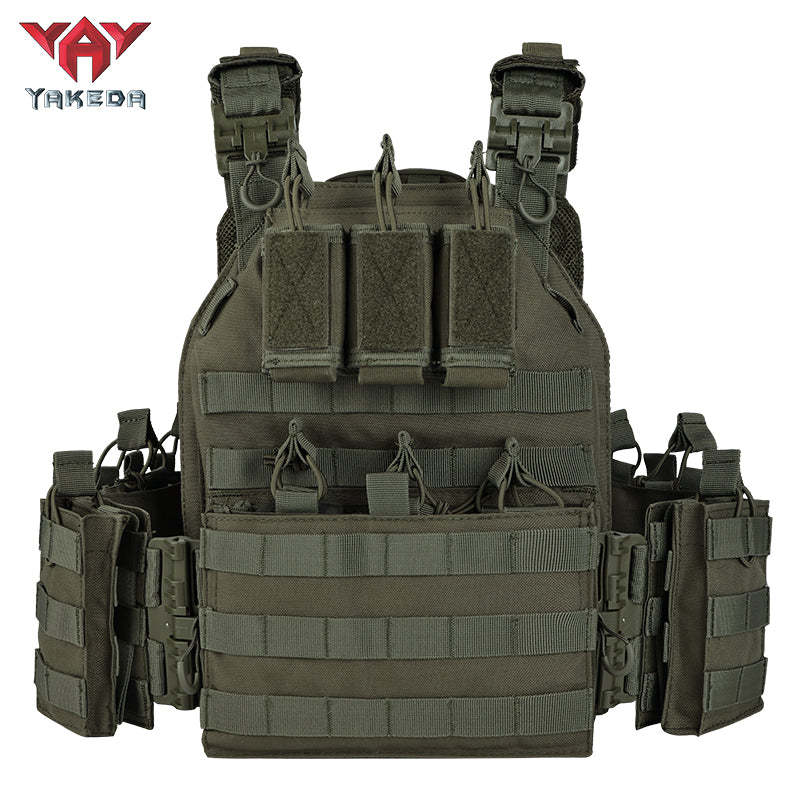 VT-6026-1 Schnellverschluss YAKEDA Plattenträgerweste Auf Lager Molle Chaleco Tactico Taktische Weste für Outdoor-Schießen 
