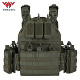 VT-6026-1 Schnellverschluss YAKEDA Plattenträgerweste Auf Lager Molle Chaleco Tactico Taktische Weste für Outdoor-Schießen 