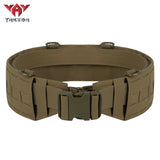 YKD-0115 Yakeda tactical belt in brown with adjustable nylon design