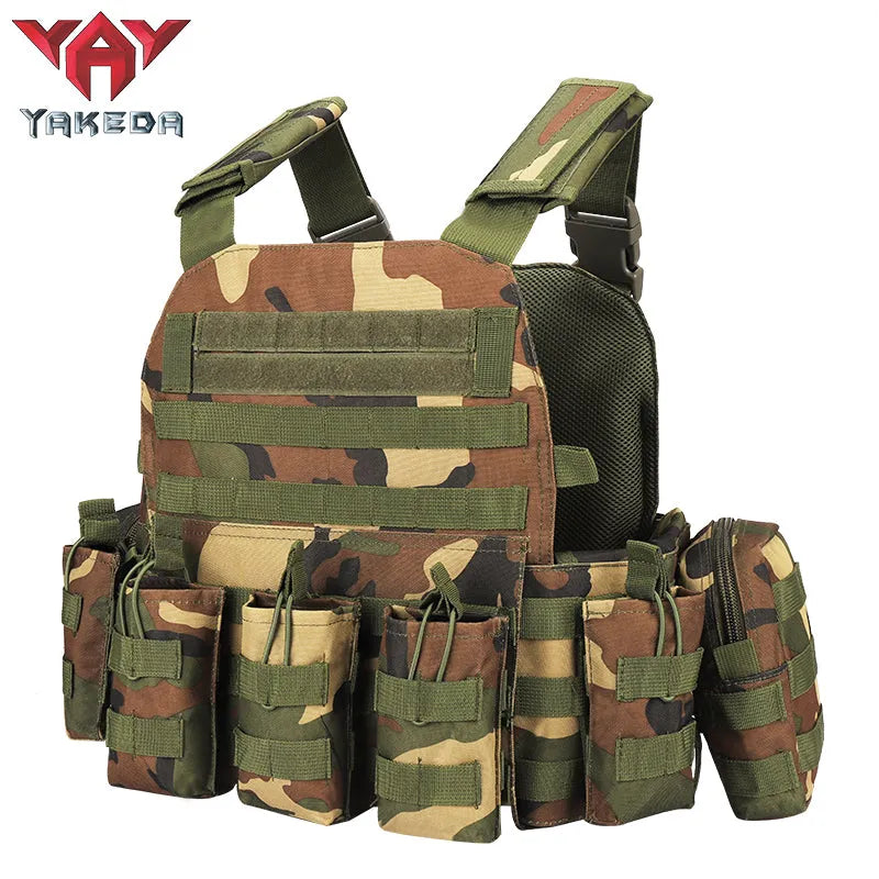 VT-1101 YAKEDA Other police army vest combat military plate carrier hunting bullet proof body armor tactical vest - YAKEDA