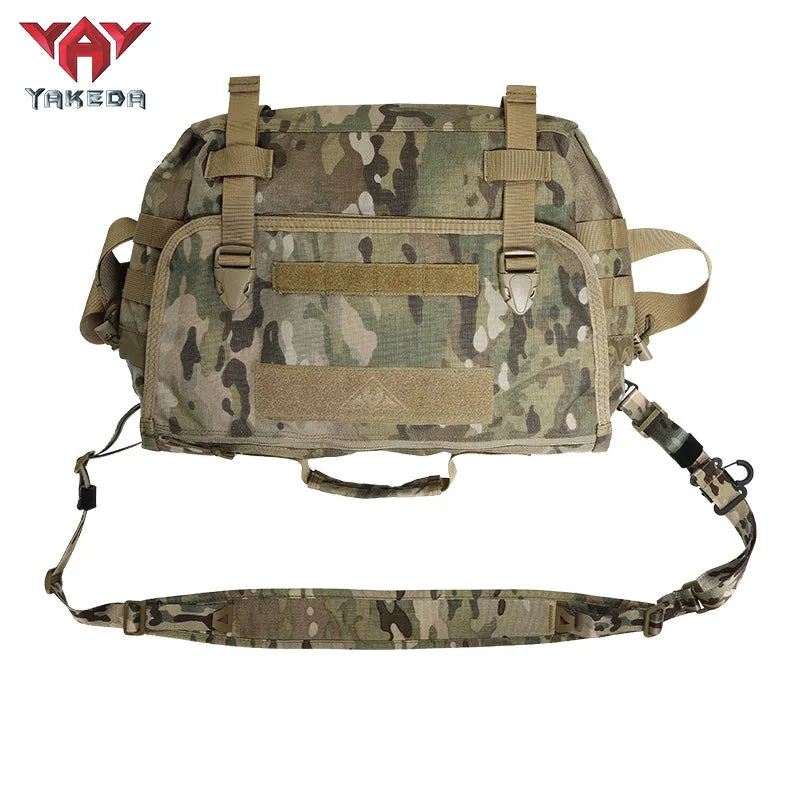 YKD-0203 500D Nylon Tactical Single Straps Nylon Sling Webbbing Sling Bungee Strap Hunting Accessories Tactical Sling - YAKEDA