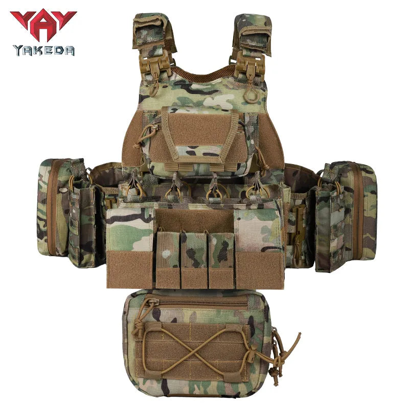 VT-8832TB Tactical Vest Outdoor Multifunctional Protection Tactical Vest Tactical Equipment - YAKEDA