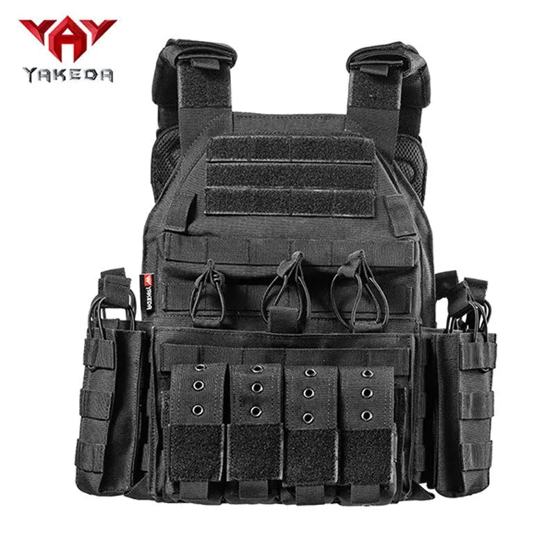 VT-6026-3 Standard YAKEDA Forces Combat Tactical Vest, Army Fans Outdoor Vest Cs Game Vest,expand Training vest - YAKEDA