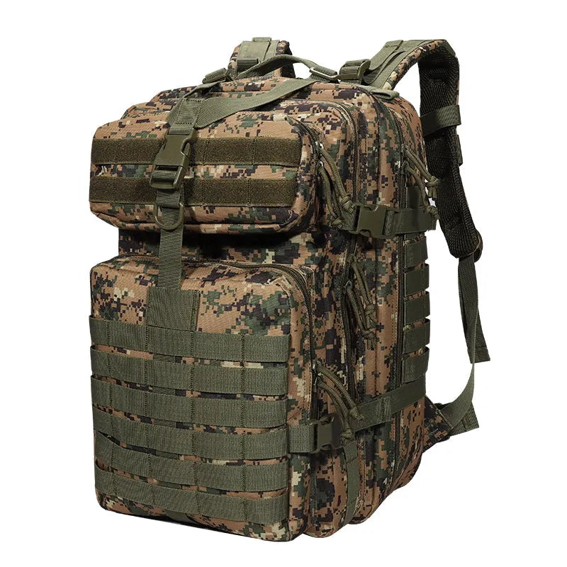 BK-2265 YAKEDA Tactical Backpack Molle System 3P Outdoor Backpack - YAKEDA