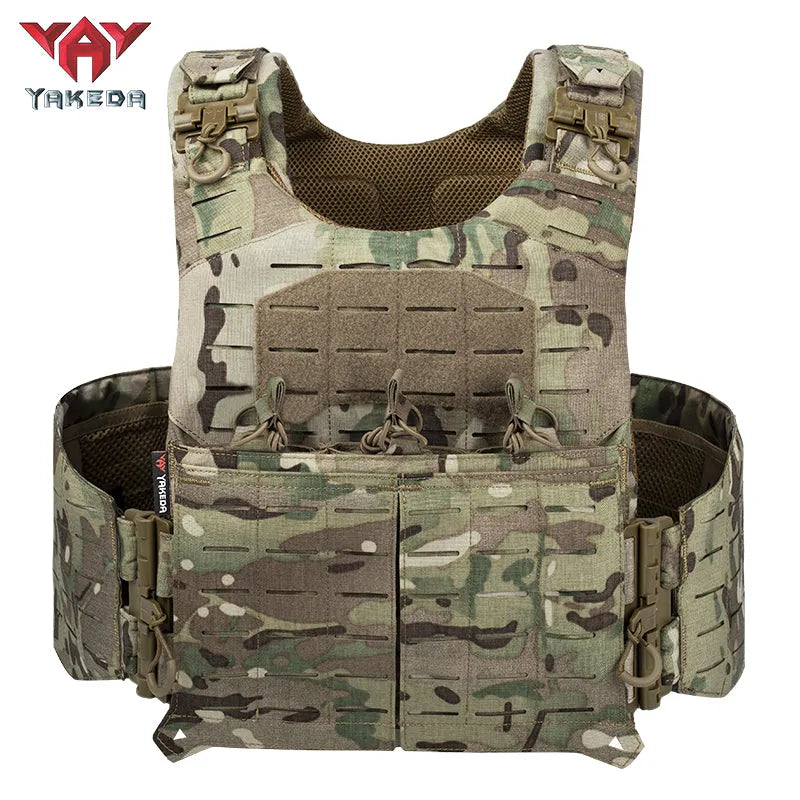 VT-8796 YAKEDA CP Molle Tactic Combat Vest Hunting Vest Chaleco Tactico Personal Protective Plate Carrier Tactical Vest Colete Tatico - YAKEDA