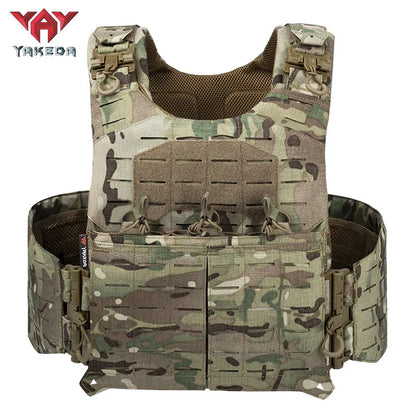 VT-8796 YAKEDA CP Molle Tactic Combat Vest Hunting Vest Chaleco Tactico Personal Protective Plate Carrier Tactical Vest Colete Tatico - YAKEDA