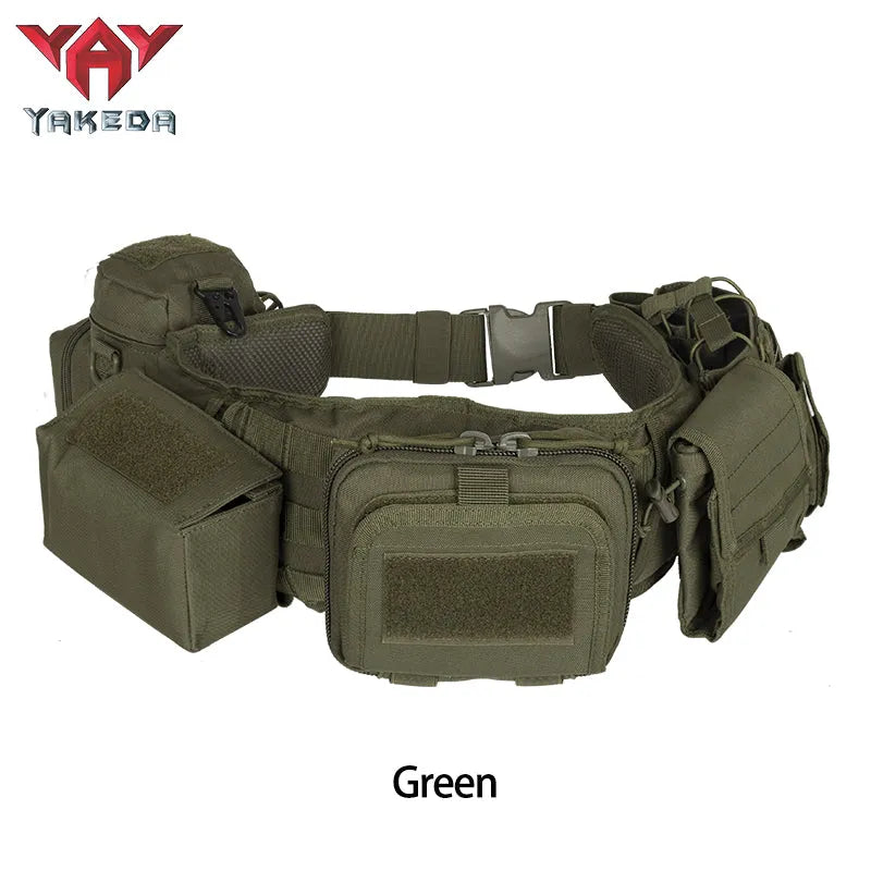 L1810-1 Camouflage Tactical Waistband Outdoor molle Belt Multifunctional Carrying Gear - YAKEDA