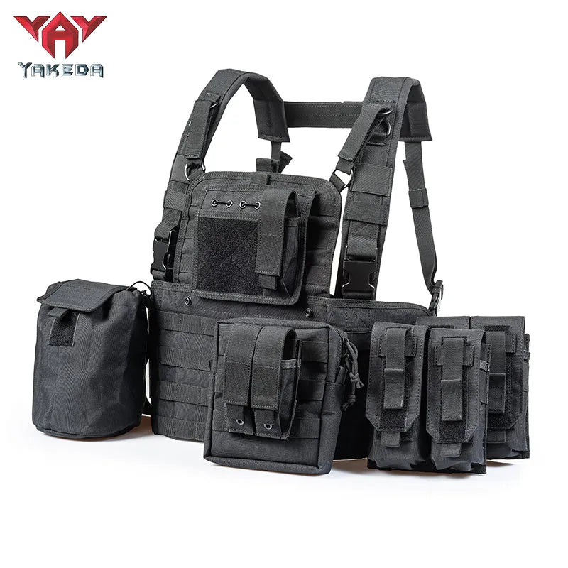 VT-099 YAKEDA Tactical vest Rapid Assault Chest Rig SWAT Vest - YAKEDA