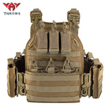 VT-6026-1 Schnellverschluss YAKEDA Plattenträgerweste Auf Lager Molle Chaleco Tactico Taktische Weste für Outdoor-Schießen 